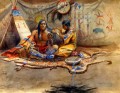 インドの美容院 1899 チャールズ マリオン ラッセル アメリカン インディアン